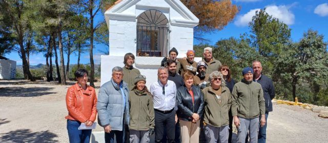 Visita als treballs de la Taula del Sénia amb el taller Pedra en Sec a Sant Marc de Rossell