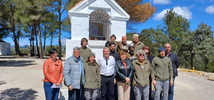 Visita als treballs de la Taula del Sénia amb el taller Pedra en Sec a Sant Marc de Rossell