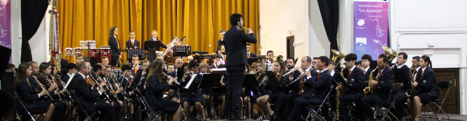 Concierto de Primavera de La Alianza, bajo la batuta del ampostí Àlex Rodríguez