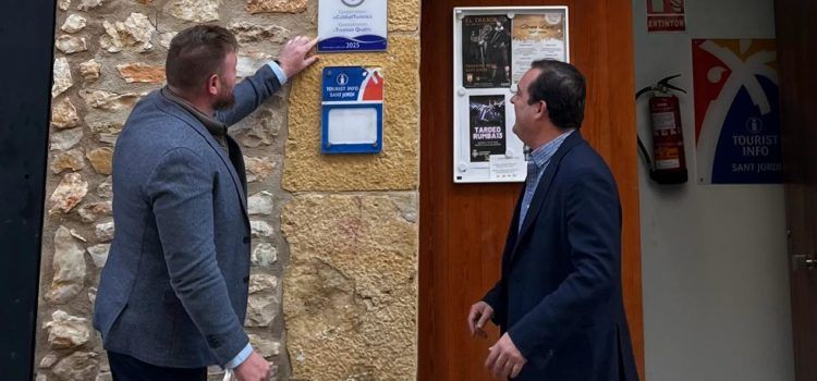 El Ayuntamiento de Sant Jordi busca sinergias con la Diputación para potenciar la promoción de su oferta turística