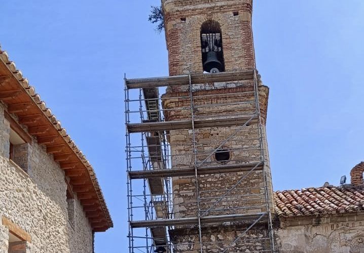 Palanques rehabilita el campanar amb 48.000 euros