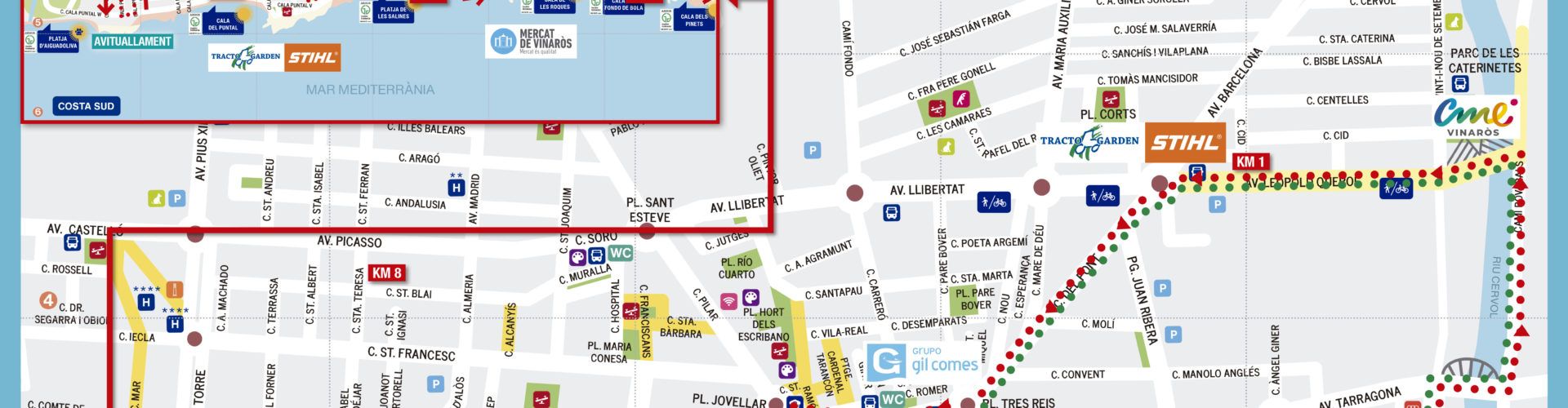 Tot a punt per a celebrar aquest diumenge la Marxa Saludable Popular