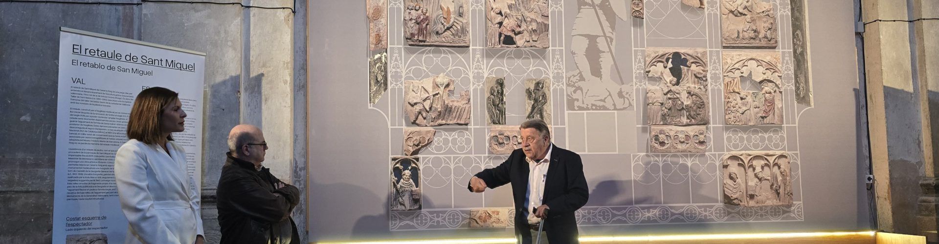 Canet lo Roig recupera un retaule del segle XIV atribuït a Pere de Guines, un dels millors escultors d’Europa