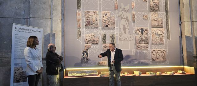 Canet lo Roig recupera un retaule del segle XIV atribuït a Pere de Guines, un dels millors escultors d’Europa