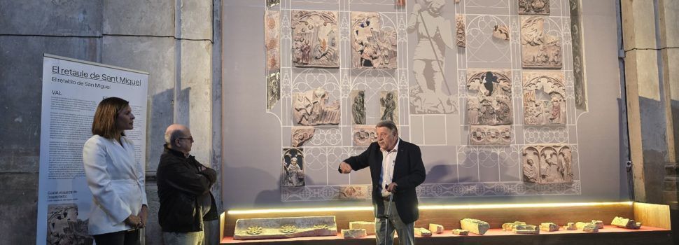 Canet lo Roig recupera un retaule del segle XIV atribuït a Pere de Guines, un dels millors escultors d’Europa