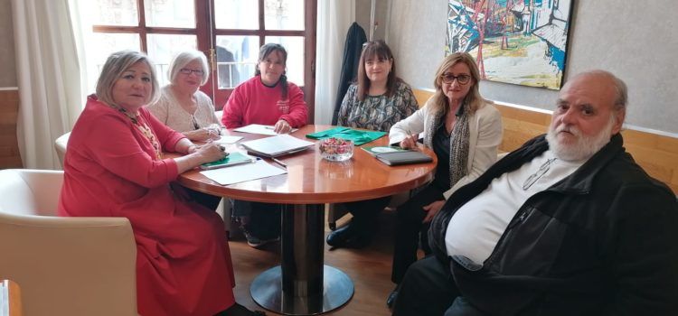 Reunión d’AFANIAD con la alcaldesa