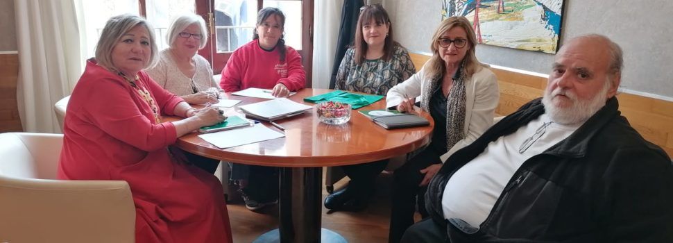 Reunión d’AFANIAD con la alcaldesa