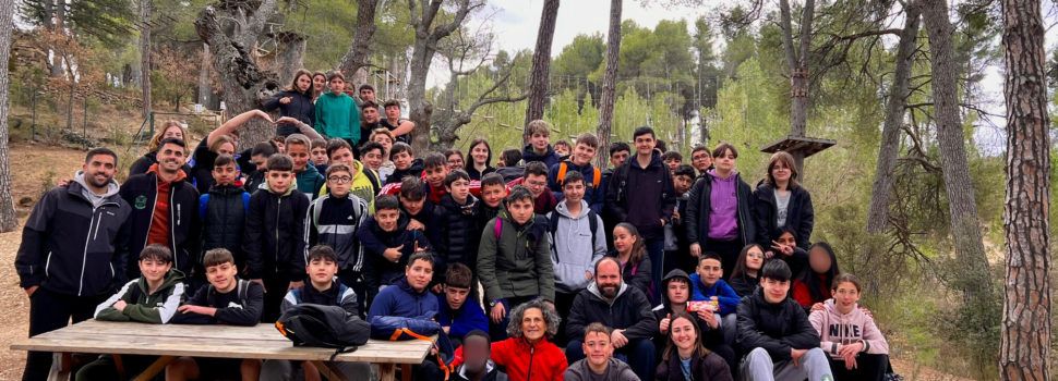 Dia d’aventura a Saltapins (Morella)  amb l’IES Leopoldo Querol
