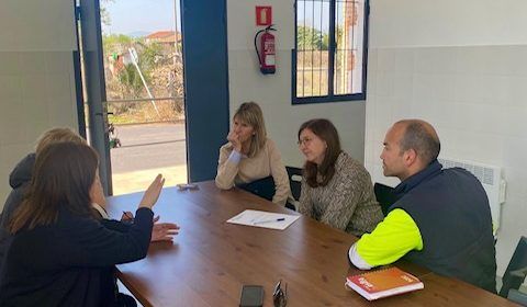 Visita a Ulldecona i barris de la cap del servei de carreteres de les Terres de l’Ebre