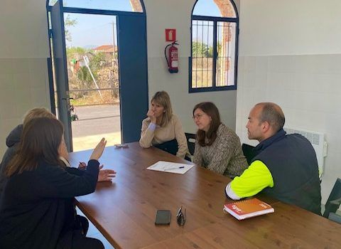 Visita a Ulldecona i barris de la cap del servei de carreteres de les Terres de l’Ebre