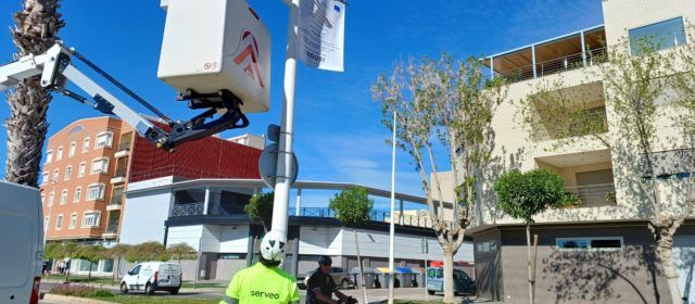 Comença la segona fase de renovació de l’enllumenat públic de Benicarló