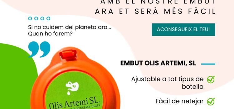 Medi Ambient inicia una nova campanya per a fomentar el reciclatge de l’oli domèstic usat