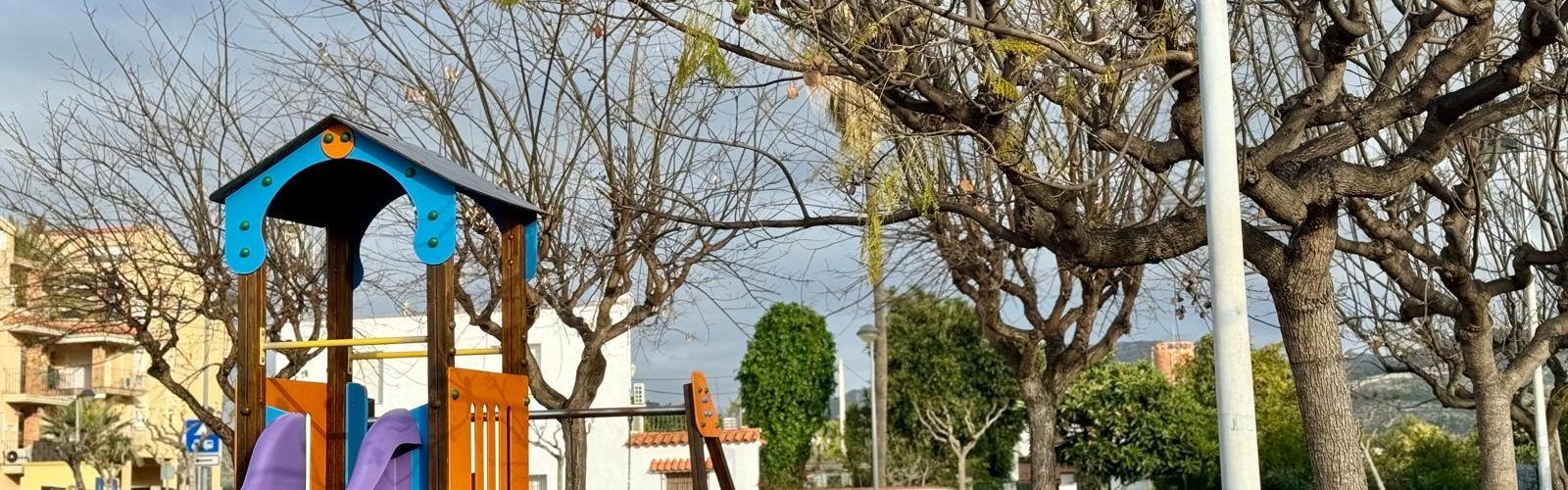Inicien els treballs d’arranjament del parc Mercè Rodoreda de les Cases d’Alcanar