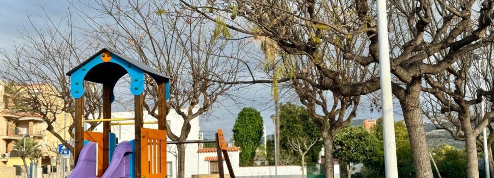 Inicien els treballs d’arranjament del parc Mercè Rodoreda de les Cases d’Alcanar