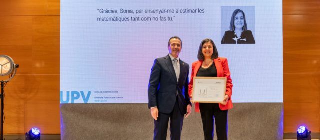 Sonia Sorlí, professora del Leopoldo Querol, guardonada als premis Magistrals