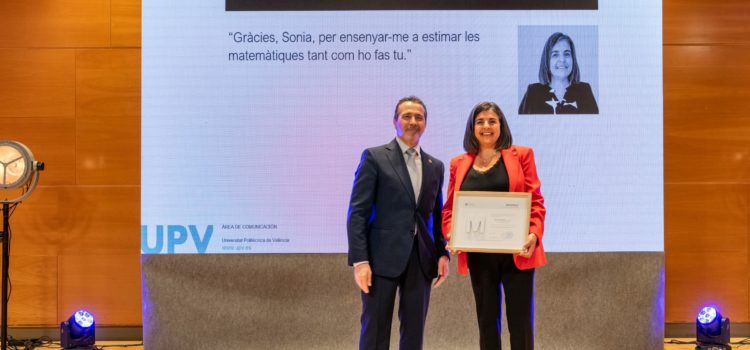 Sonia Sorlí, professora del Leopoldo Querol, guardonada als premis Magistrals