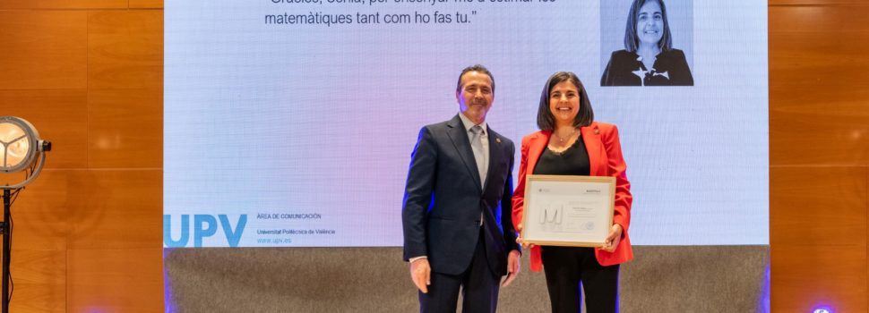 Sonia Sorlí, professora del Leopoldo Querol, guardonada als premis Magistrals