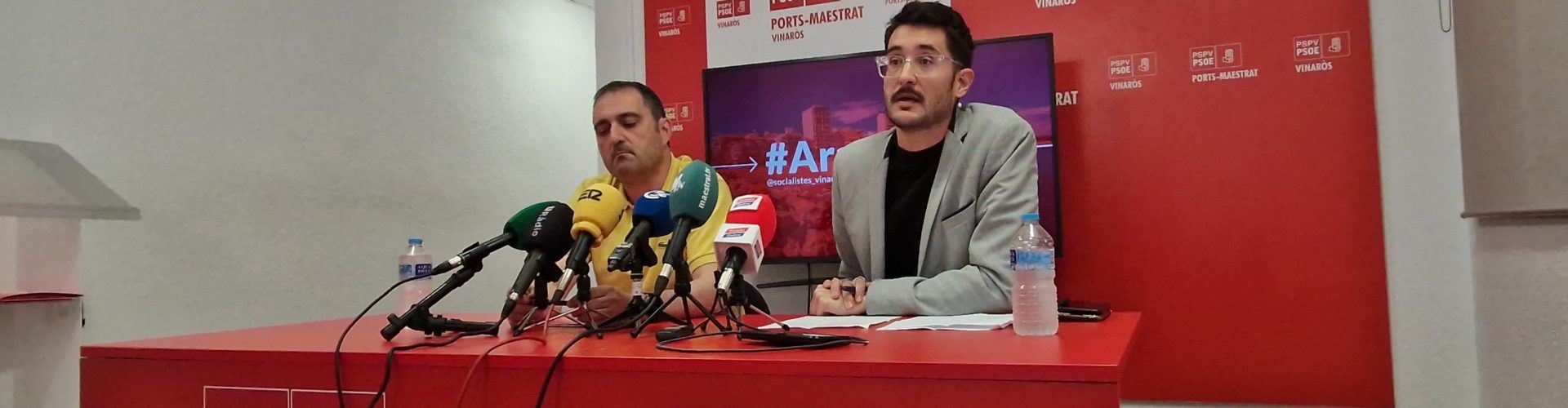 Edu Barberá i Marc Albella, PSPV-PSOE, repliquen Lluís Gandía