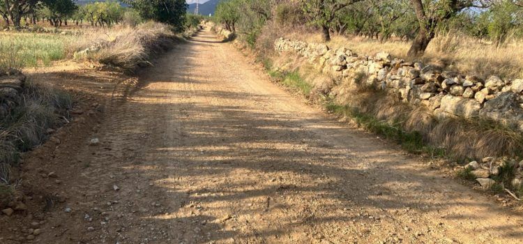 Albocàsser adequa camins rurals amb l’ajuda de Diputació