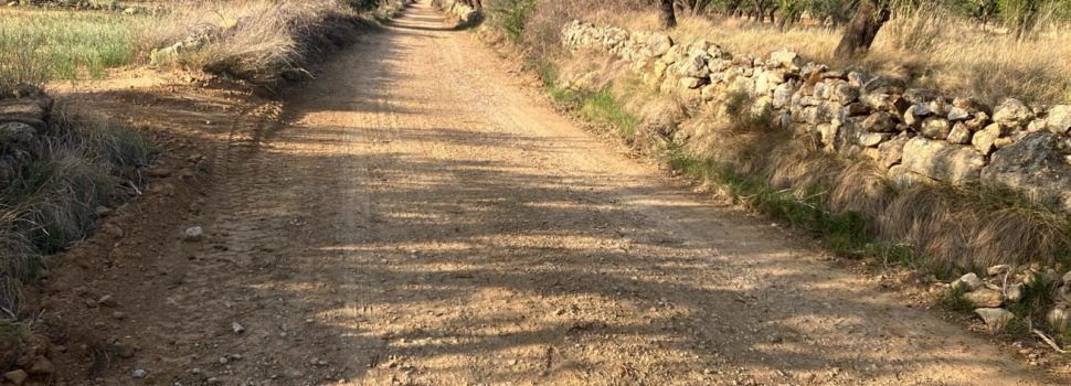 Albocàsser adequa camins rurals amb l’ajuda de Diputació