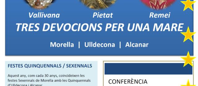 Conferència a Alcanar sobre les Mare de Déus de Vallivana, la Pietat i el Remei