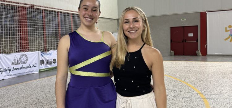 La patinadora Iris Viana, en la última fase preautonómico en Alginet