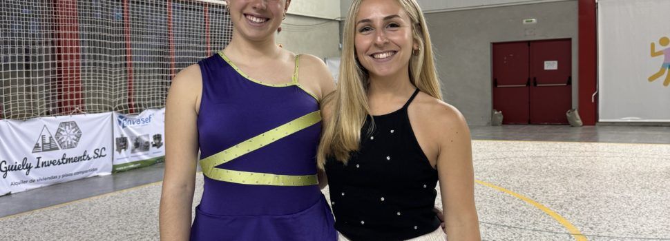 La patinadora Iris Viana, en la última fase preautonómico en Alginet