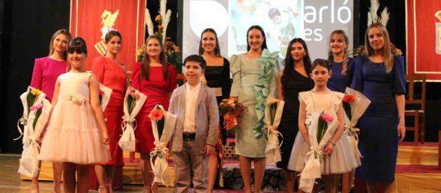 Claudia Artigas elegida Reina de las Fiestas de Benicarló, cuyo cartel anunciador es obra de Vicent Comes