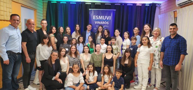 Elsa Doménech i Lluís Gargallo, dama i cavaller de festes d’ESMUVI Vinaròs
