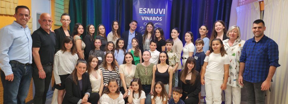 Elsa Doménech i Lluís Gargallo, dama i cavaller de festes d’ESMUVI Vinaròs