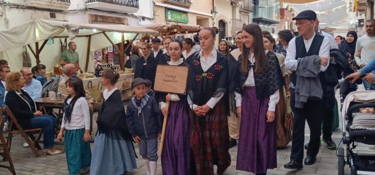 24 fotos i algun vídeo de Lo Passeig de la XVI Festa del Mercat a Amposta