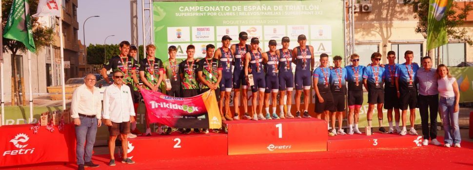 El Saltoki, de Guillem Segura, segon en el campionat d’Espanya de triatló súper Sprint