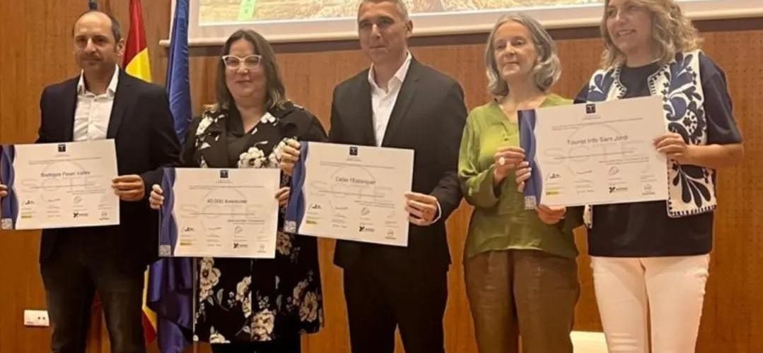 La Oficina de Turismo de Sant Jordi recibe el distintivo SICTED que distingue la calidad en el servicio que presta