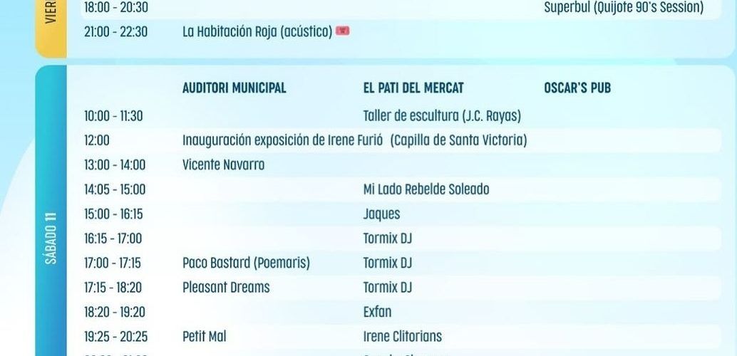 La primera edición de eccleptic se celebra este fin de semana en Vinaròs 
