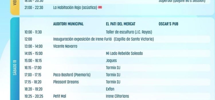 La primera edición de eccleptic se celebra este fin de semana en Vinaròs 