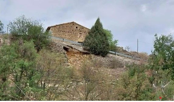 Cortada la carretera que une Cinctorres con Morella