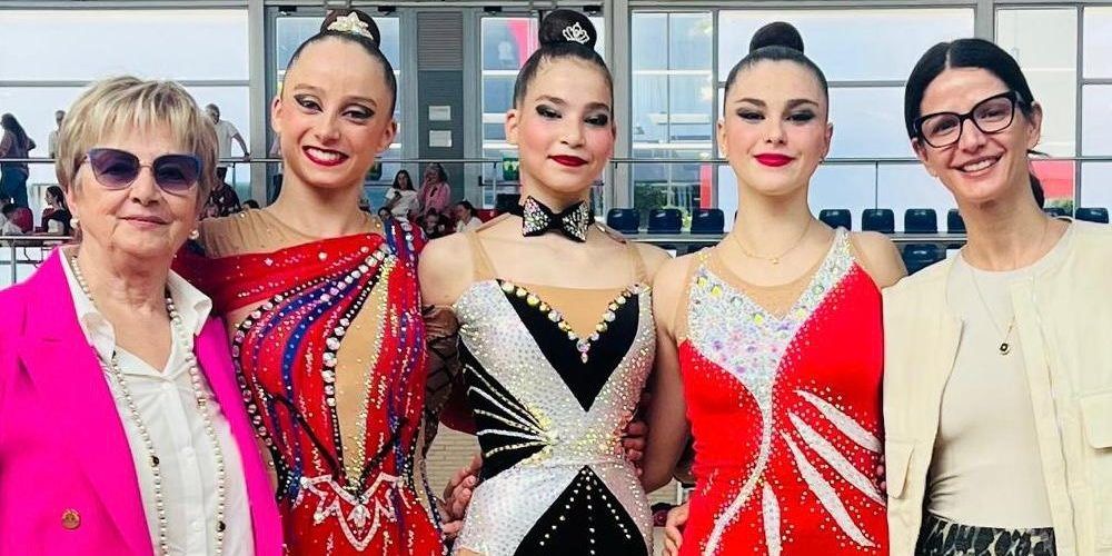 Nuevos éxitos para Club Mabel de gimnasia rítmica