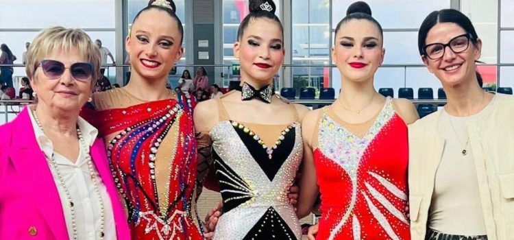 Nuevos éxitos para Club Mabel de gimnasia rítmica