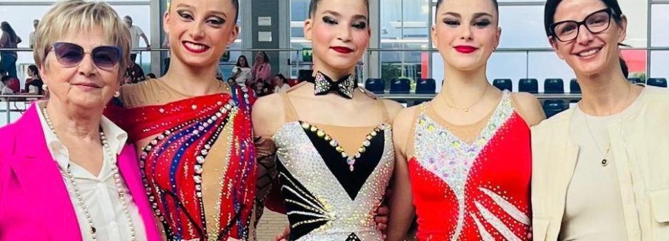 Nuevos éxitos para Club Mabel de gimnasia rítmica