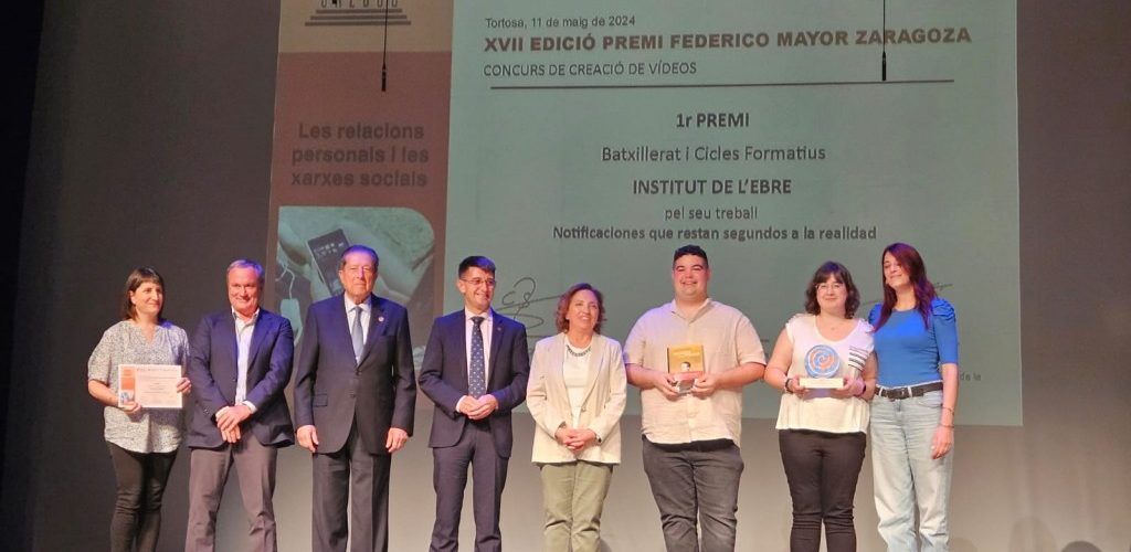 La 17ª edició del Premi Federico Mayor Zaragoza se centra en les relacions personals i les xarxes socials