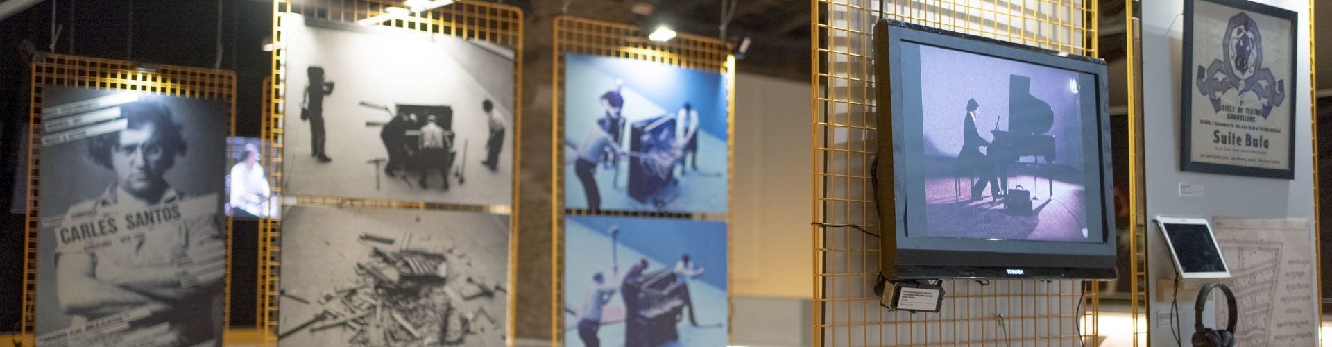 Més de 800 visitants a l’exposició “Carles Santos. I ara què?”