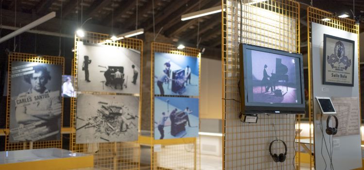 Més de 800 visitants a l’exposició “Carles Santos. I ara què?”
