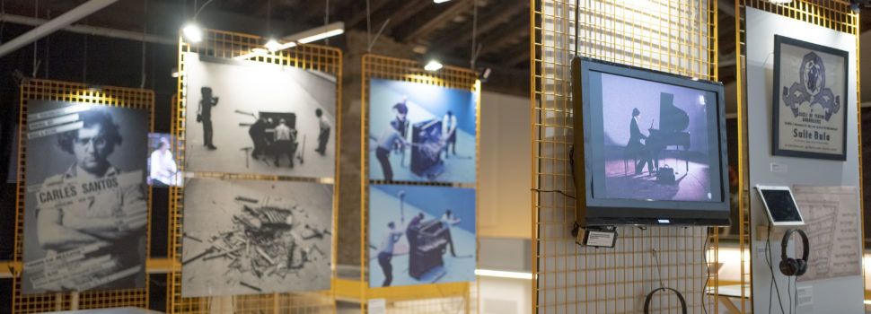 Més de 800 visitants a l’exposició “Carles Santos. I ara què?”
