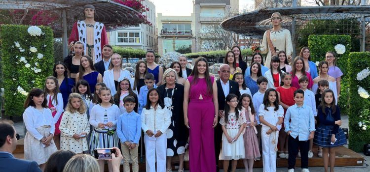 Blanca Lázaro Ferreres i Gisele Domenech Nieto, reines de la Fira i Festes de Sant Joan i Sant Pere 2024