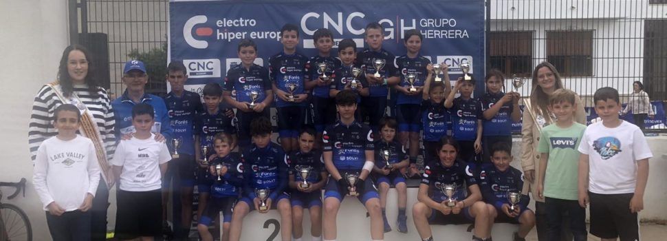 Més de 150 ciclistes es donen cita a la XVII Reunió provincial de les Escoles de Ciclisme de Santa Magdalena