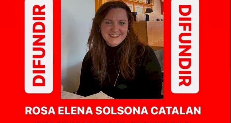 Aparece el cádaver de Rosa Elena Solsona Catalán, desaparecida en Castellón el 5 de mayo