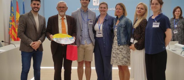 Visita a l’Ajuntament de Benicarló dels alumnes del programa Erasmus+