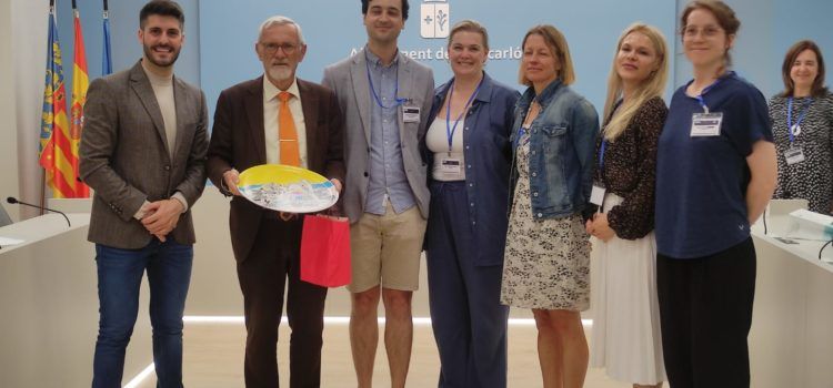 Visita a l’Ajuntament de Benicarló dels alumnes del programa Erasmus+