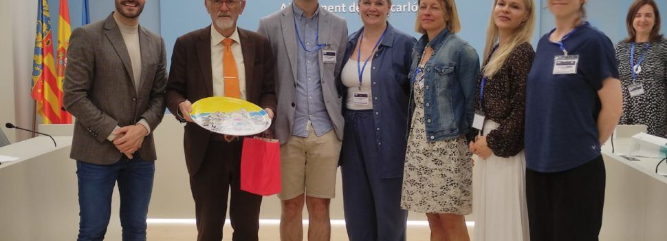 Visita a l’Ajuntament de Benicarló dels alumnes del programa Erasmus+