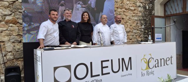 Canet lo Roig s’afiança com el gran aparador de l’oli d’oliva amb Oleum